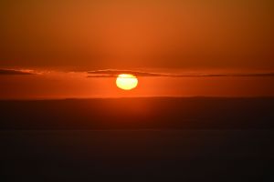 Sonnenuntergang am Volcán Osorno