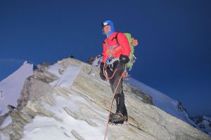 Morgen am Weisshorn Nordgrat